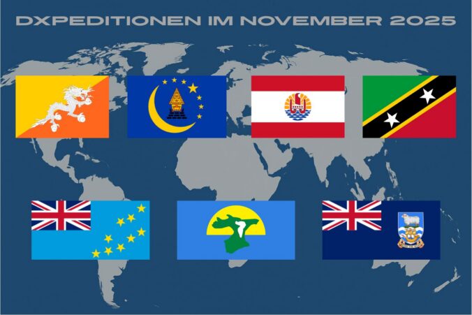 Dxpeditionen im november 2025