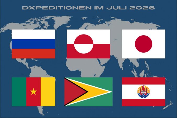 DXPEDITIONEN im Juli