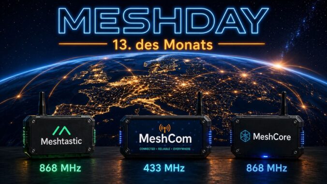 M Day Meshday immer am 13. des Monats
